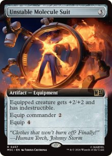 Unstable Molecule Suit - Marvel Super Heroes Commander Decks