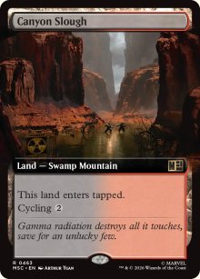Canyon Slough - Marvel Super Heroes Commander Decks
