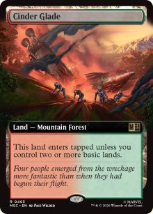 Cinder Glade - Marvel Super Heroes Commander Decks