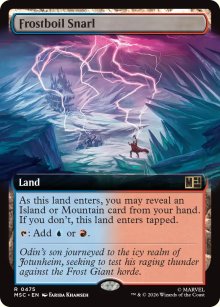 Frostboil Snarl - Marvel Super Heroes Commander Decks