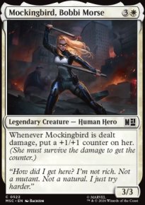Mockingbird, Bobbi Morse 1 - Marvel Super Heroes Commander Decks
