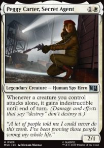 Peggy Carter, Secret Agent - Marvel Super Heroes Commander Decks