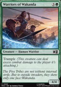 Warriors of Wakanda - Marvel Super Heroes Commander Decks