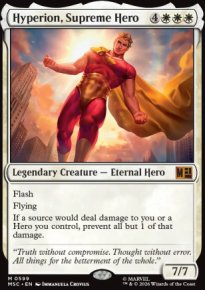 Hyperion, Supreme Hero - Marvel Super Heroes Commander Decks