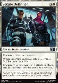 Secure Detention - Marvel Super Heroes Commander Decks