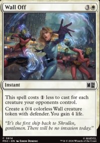 Wall Off - Marvel Super Heroes Commander Decks