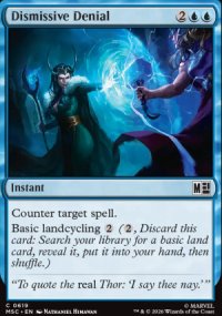 Dismissive Denial - Marvel Super Heroes Commander Decks