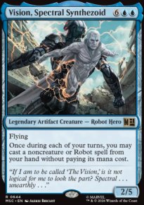 Vision, Spectral Synthezoid - Marvel Super Heroes Commander Decks