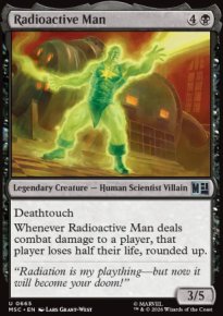 Radioactive Man - Marvel Super Heroes Commander Decks