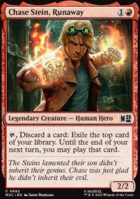 Chase Stein, Runaway - Marvel Super Heroes Commander Decks