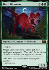 Devil Dinosaur - Marvel Super Heroes Commander Decks