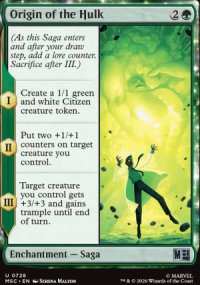 Origin of the Hulk - Marvel Super Heroes Commander Decks