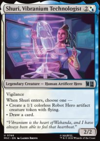 Shuri, Vibranium Technologist - Marvel Super Heroes Commander Decks