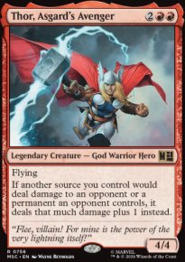 Thor, Asgard's Avenger 1 - Marvel Super Heroes Commander Decks
