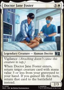 Doctor Jane Foster - Marvel Super Heroes Commander Decks