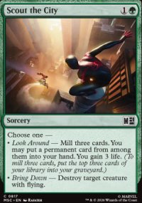 Scout the City - Marvel Super Heroes Commander Decks