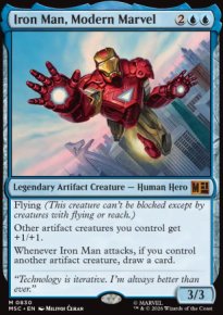 Iron Man, Modern Marvel - Marvel Super Heroes Commander Decks