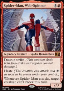 Spider-Man, Web-Spinner - Marvel Super Heroes Commander Decks