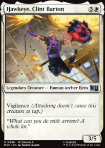 Hawkeye, Clint Barton 2 - Marvel Super Heroes Commander Decks