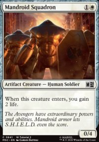 Mandroid Squadron - Marvel Super Heroes Commander Decks