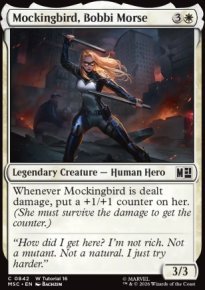 Mockingbird, Bobbi Morse 2 - Marvel Super Heroes Commander Decks