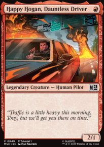 Happy Hogan, Dauntless Driver 2 - Marvel Super Heroes Commander Decks