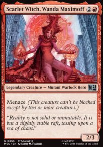 Scarlet Witch, Wanda Maximoff - Marvel Super Heroes Commander Decks