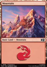 Mountain 1 - Marvel Super Heroes Commander Decks
