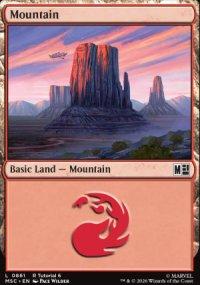 Mountain 4 - Marvel Super Heroes Commander Decks