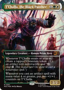 T'Challa, the Black Panther 2 - Marvel Super Heroes Commander Decks