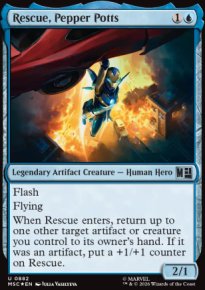 Rescue, Pepper Potts 2 - Marvel Super Heroes Commander Decks