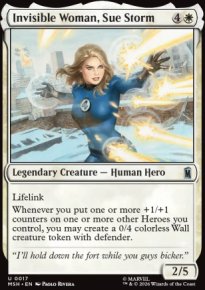 Invisible Woman, Sue Storm 1 - Marvel Super Heroes