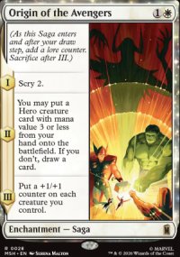Origin of the Avengers 1 - Marvel Super Heroes