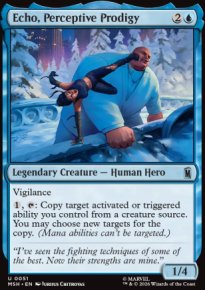 Echo, Perceptive Prodigy - Marvel Super Heroes
