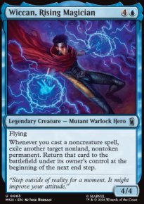 Wiccan, Rising Magician - Marvel Super Heroes