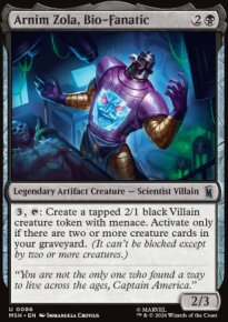 Arnim Zola, Bio-Fanatic 1 - Marvel Super Heroes