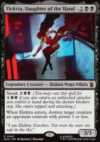 Elektra, Daughter of the Hand 1 - Marvel Super Heroes