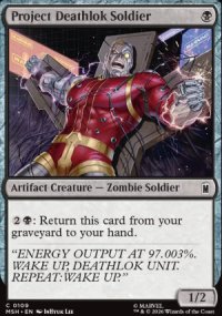 Project Deathlok Soldier - Marvel Super Heroes