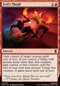 Evil's Thrall - Marvel Super Heroes