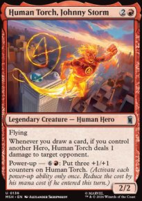 Human Torch, Johnny Storm 1 - Marvel Super Heroes