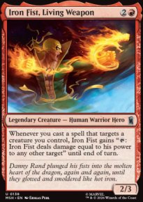 Iron Fist, Living Weapon - Marvel Super Heroes