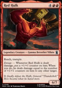 Red Hulk 1 - Marvel Super Heroes