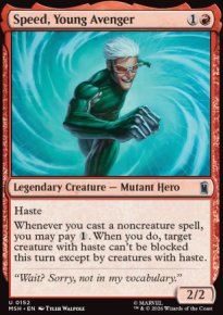 Speed, Young Avenger 1 - Marvel Super Heroes