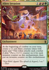 Alien Invasion 1 - Marvel Super Heroes