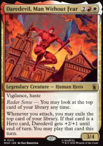 Daredevil, Man Without Fear 1 - Marvel Super Heroes