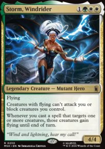 Storm, Windrider 1 - Marvel Super Heroes