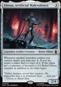 Ultron, Artificial Malevolence 1 - Marvel Super Heroes