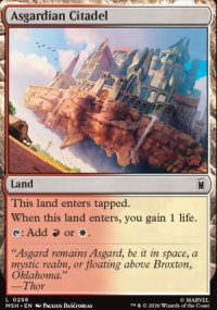 Asgardian Citadel - Marvel Super Heroes