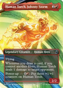 Human Torch, Johnny Storm 2 - Marvel Super Heroes