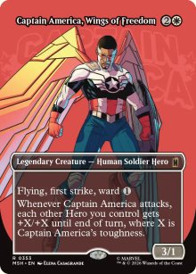 Captain America, Wings of Freedom 2 - Marvel Super Heroes